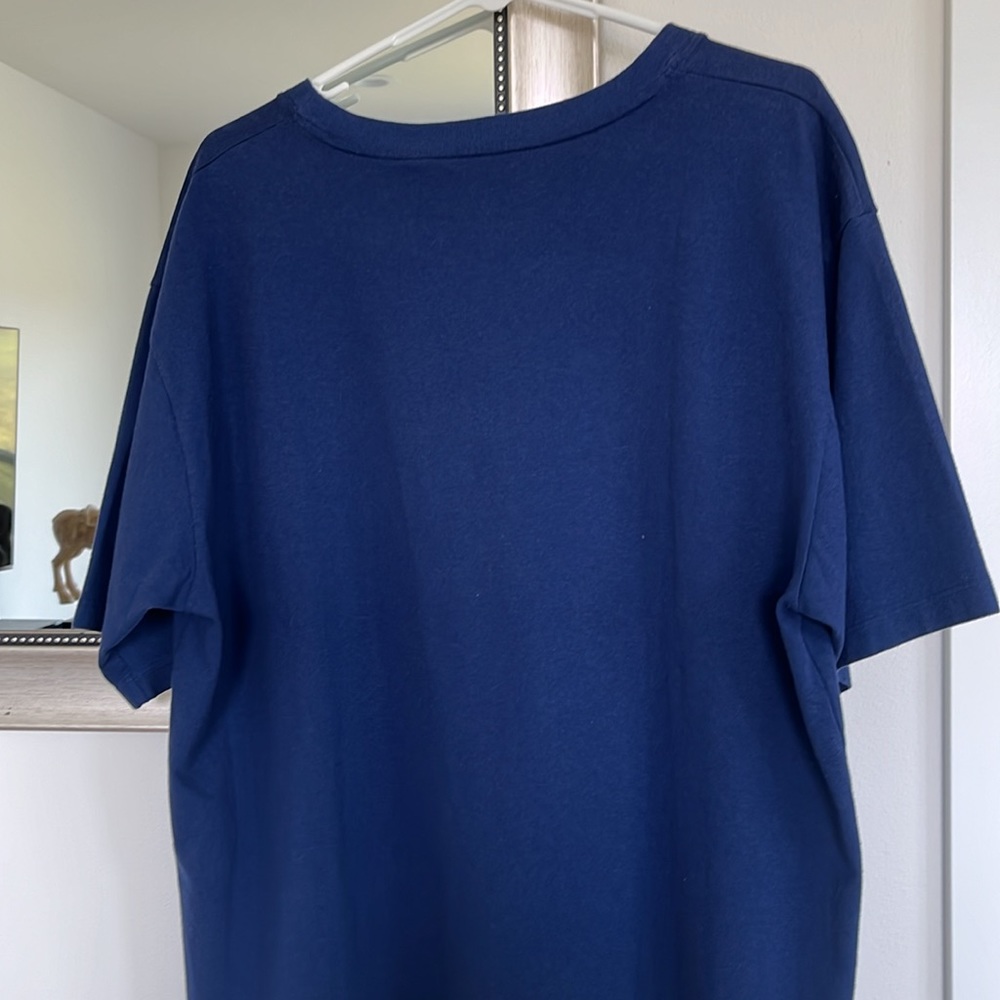 Gucci Blue Tee with Vibrant Logo - Picture 9 of 9